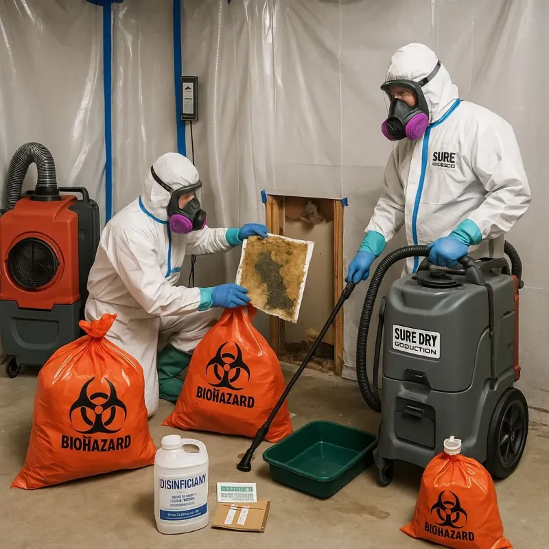 Contaminated Water Handling Protocols process in Gray, TN