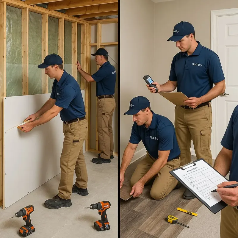 Repairs and Reconstruction process in Gray, TN